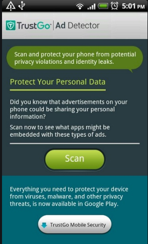 ứng dụng chặn quảng cáo TrustGo Ad Detector