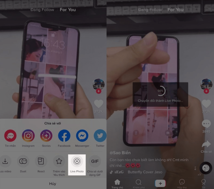 Cách cài video làm màn hình khóa cho iphone dễ ợt